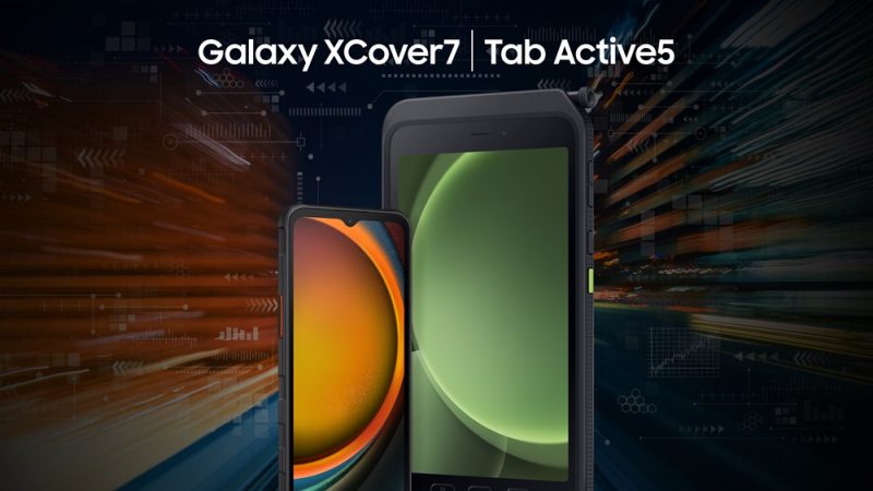 لتلبية احتياجات العمل ومضاعفة الإنتاجية سامسونج تطلق جهازي Galaxy XCover7 و Galaxy Tab Active5